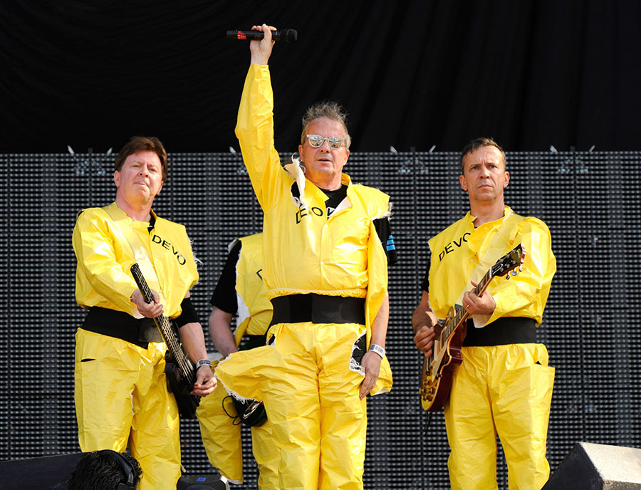 DEVO Played Their First Full Set in Four Years at Burger Boogaloo