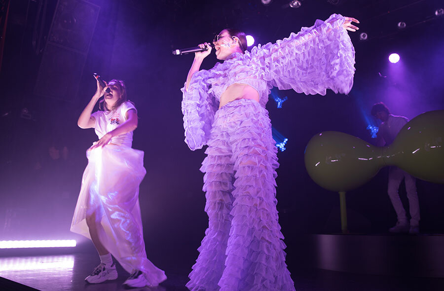 charli xcx purple dress Charli XCX Wore Givenchy To The Royal Academy Of Arts Summer Exhibition  Preview Party 2023