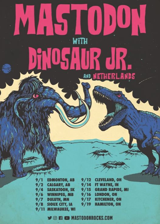 Mastodon and Dinosaur Jr. Announce Joint Tour setlist.fm
