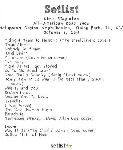 chris stapleton tour setlist