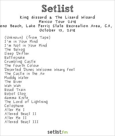 Setlist Spoilers: King Gizzard & The Lizard Wizard World Tour '19
