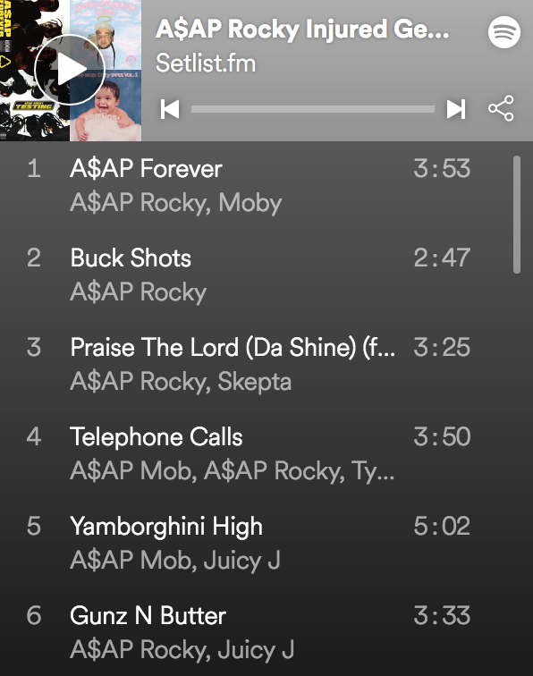 ASAP Rocky - Tour Dates, Song Releases, and More