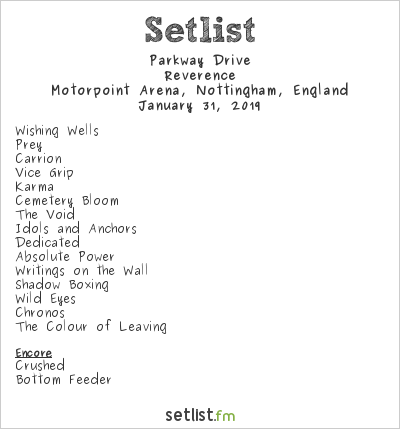 Parkway Drive - Next Concert Setlist - playlist by concerty