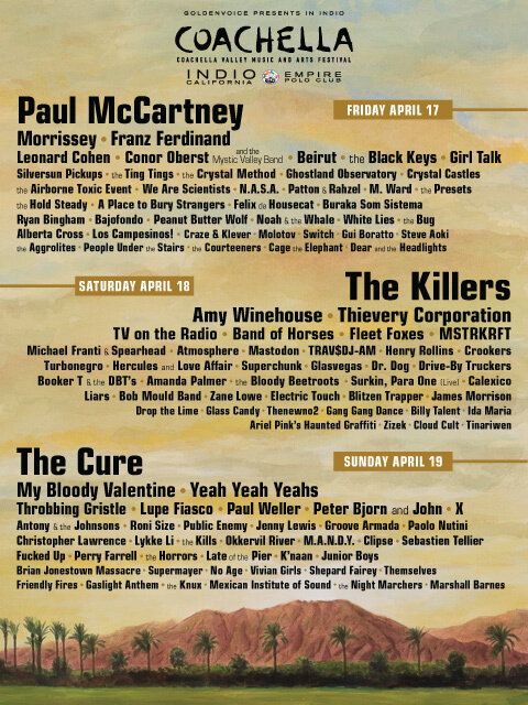 Setlist History: 10 Year Challenge - Coachella 2009 Vs 2019! | Setlist.fm