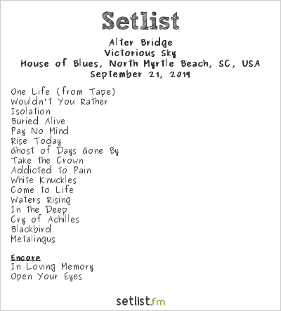 Pawns & Kings Tour - Setlist Predictions 