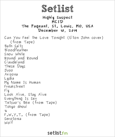highly suspect tour dc