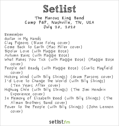 The Flannel Brothers - Set List