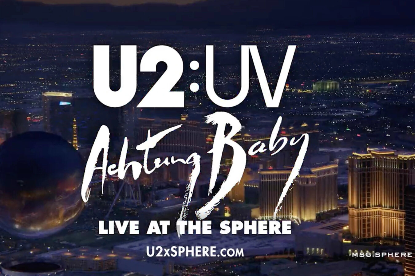 The Vegas Sphere, U2's Home, Lights Up setlist.fm