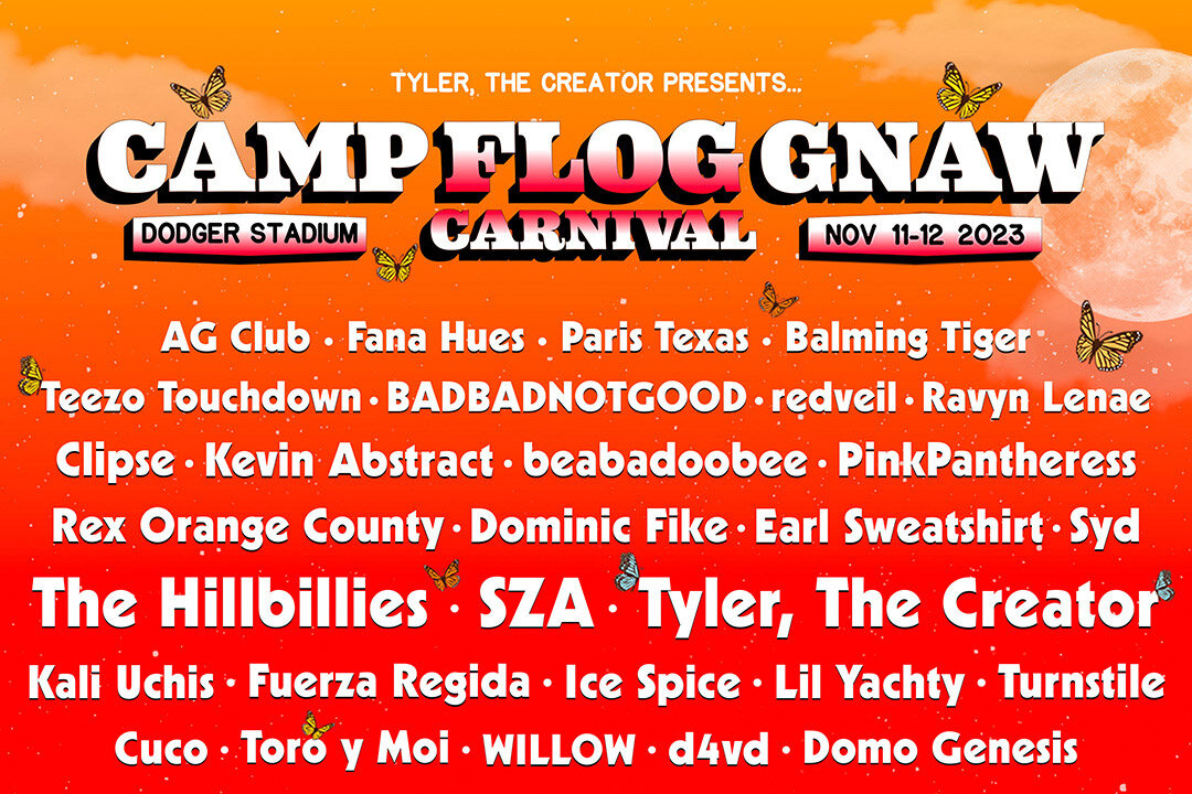 Tyler, the Creator announces Camp Flog Gnaw 2023 lineup