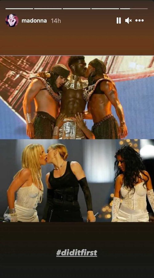 Setlist History Madonna, Britney and Christina Kiss at MTV VMAs