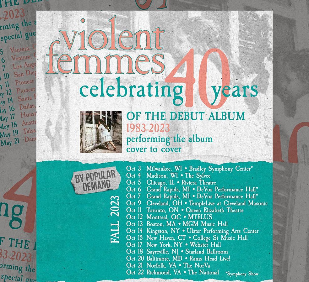 violent femmes tour 2023 setlist