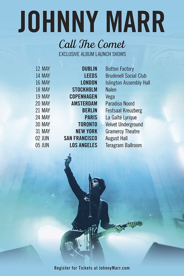 johnny marr tour support