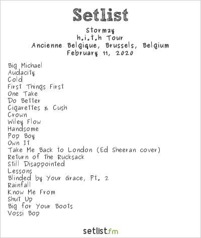 Check Out Setlist Spoilers From Stormzy S H I T H Tour Setlist Fm