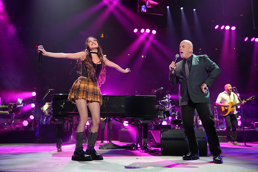 Olivia Rodrigo Joins Billy Joel On Stage at Madison Square Garden