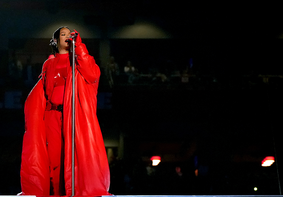 Rihanna Performs Greatest Hits at Super Bowl LVII Halftime Show