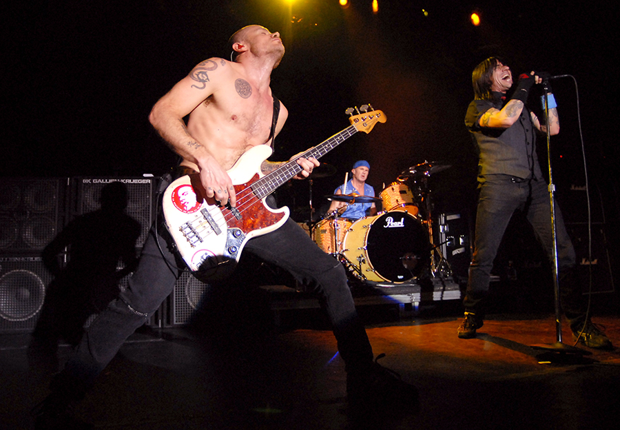 Setlist History Red Hot Chili Peppers Debut Songs to 500 Fans setlist.fm