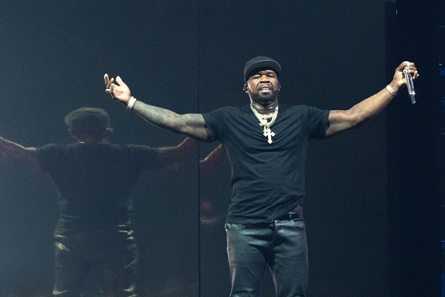 Ed Sheeran Joined 50 Cent Fans in London in Surprise Appearance