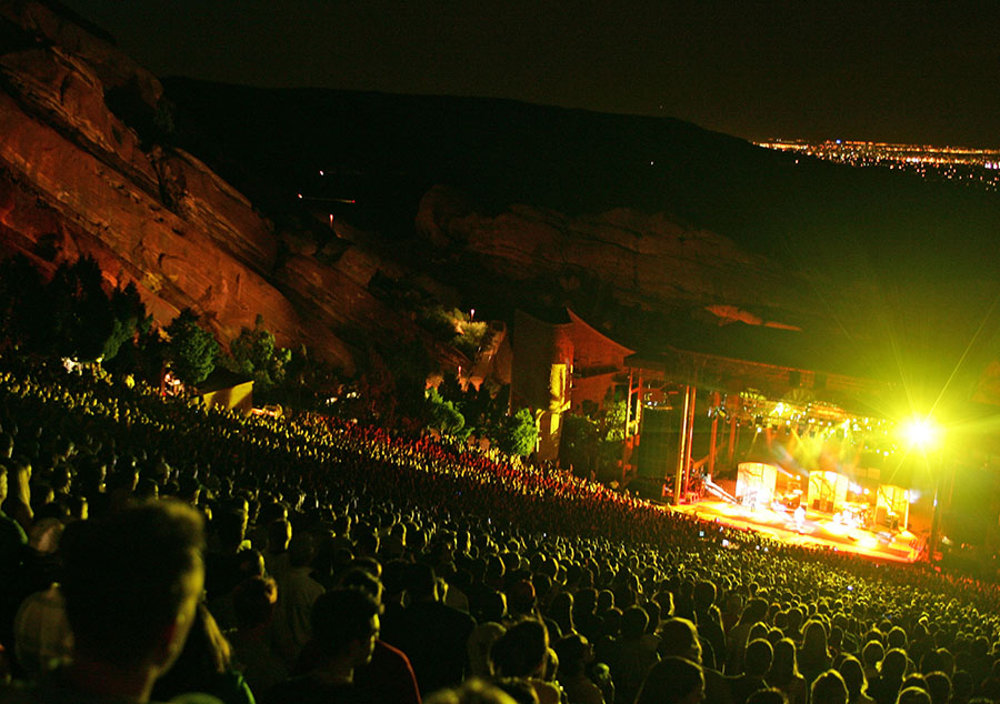 dave matthews band tour red rocks